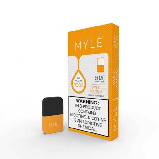 BUY 1 GET 1 FREE | Sweet Mango - MYLÉ Pods | 4 Pack | 2nd Generation Compatible | Vape India - Vape India