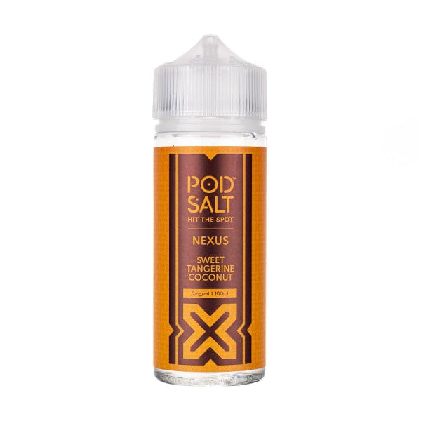 BUY 1 GET 1 FREE | Sweet Tangerine Coconut 100ml Shortfill E - Liquid by Pod Salt NexusVAPE INDIA - Vape India
