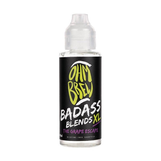 BUY 1 GET 1 FREE | The Grape Escape 100ml Shortfill E - Liquid by Ohm BrewVAPE INDIA - Vape India