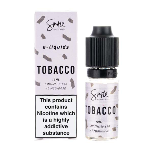 BUY 1 GET 1 FREE | Tobacco E - Liquid by Simple EssentialsVAPE INDIA - Vape India