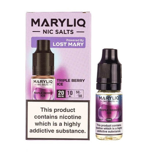 BUY 1 GET 1 FREE | Triple Berry Ice Nic Salt E - Liquid by Lost Mary MaryliqVAPE INDIA - Vape India