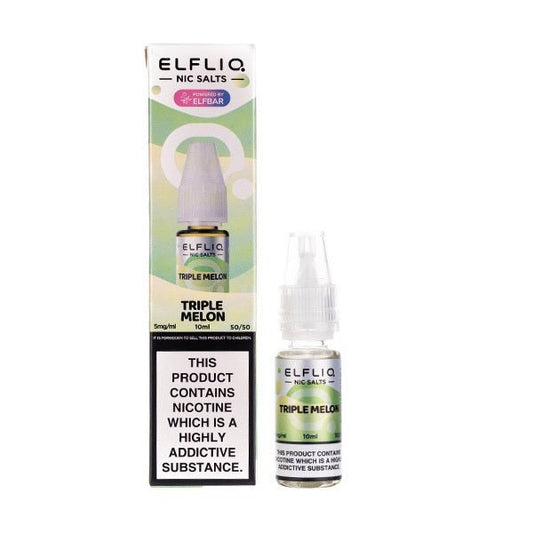 BUY 1 GET 1 FREE | Triple Melon Nic Salt E - Liquid by Elf Bar ELFLIQVAPE INDIA - Vape India