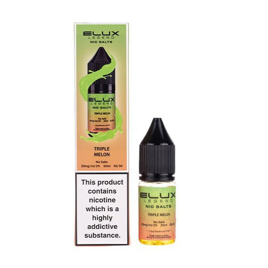 BUY 1 GET 1 FREE | Triple Melon Nic Salt E - Liquid by Elux LegendVAPE INDIA - Vape India