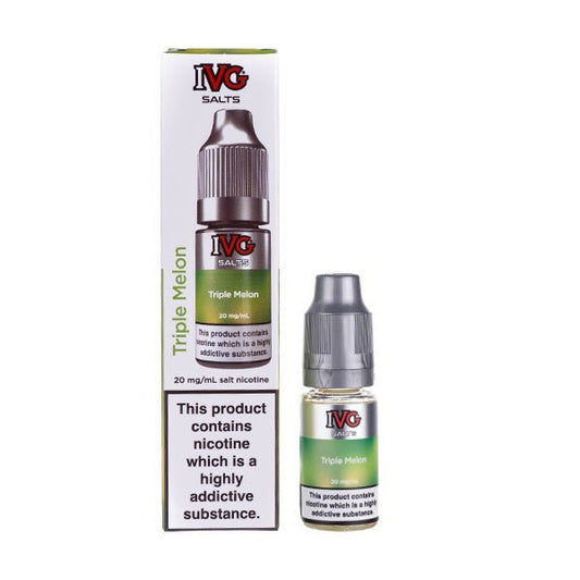 BUY 1 GET 1 FREE | Triple Melon Nic Salt E - Liquid by IVGVAPE INDIA - Vape India