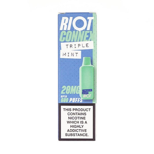 BUY 1 GET 1 FREE | Triple Mint Connex Prefilled Pod by Riot SquadVAPE INDIA - Vape India