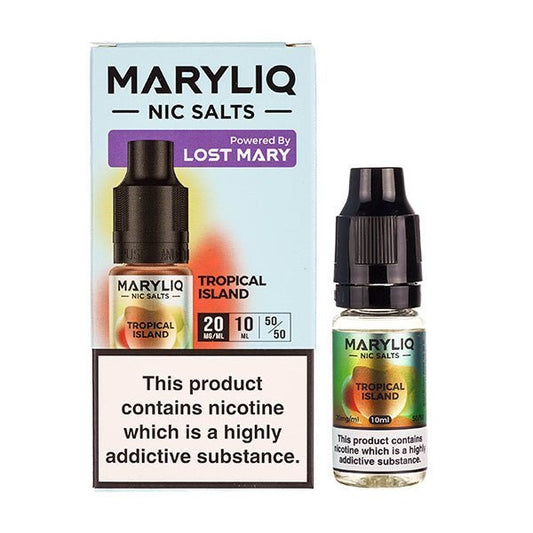 BUY 1 GET 1 FREE | Tropical Island Nic Salt E - Liquid by Lost Mary MaryliqVAPE INDIA - Vape India