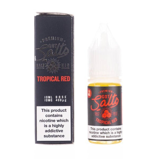 BUY 1 GET 1 FREE | Tropical Red Nic Salt E - Liquid by Got SaltVAPE INDIA - Vape India
