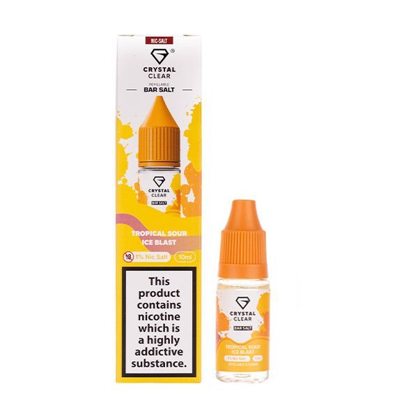 BUY 1 GET 1 FREE | Tropical Sour Ice Nic Salt E - Liquid by Crystal ClearVAPE INDIA - Vape India
