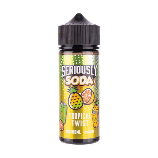 BUY 1 GET 1 FREE | Tropical Twist 100ml Shortfill E - Liquid by Seriously SodaVAPE INDIA - Vape India