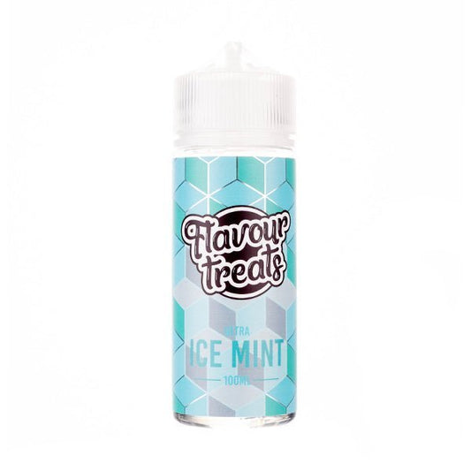 BUY 1 GET 1 FREE | Ultra Ice Mint 100ml Shortfill E - Liquid by Flavour TreatsVAPE INDIA - Vape India