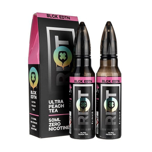 BUY 1 GET 1 FREE | Ultra Peach Ice Tea 100ml Shortfill E - Liquid by Riot Squad (2x50ml)VAPE INDIA - Vape India