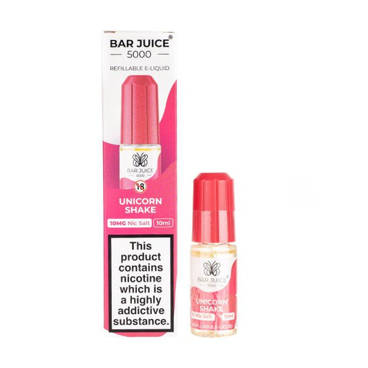BUY 1 GET 1 FREE | Unicorn Shake Nic Salt E - Liquid by Bar Juice 5000VAPE INDIA - Vape India