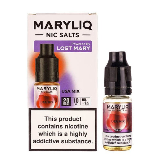 BUY 1 GET 1 FREE | USA Mix Nic Salt E - Liquid by Lost Mary MaryliqVAPE INDIA - Vape India