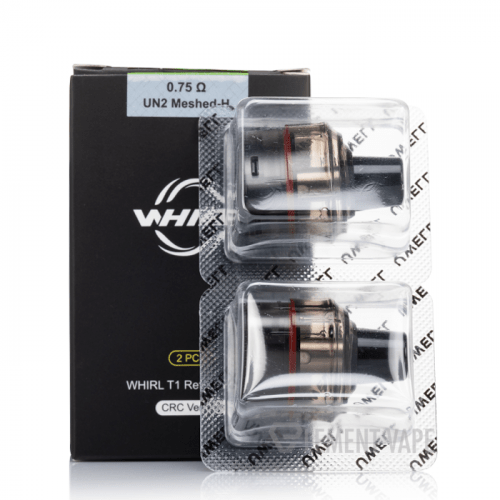BUY 1 GET 1 FREE | Uwell WHIRL T1 Refillable Pod Cartridges (2pcs/pack) | Vape India - Vape India