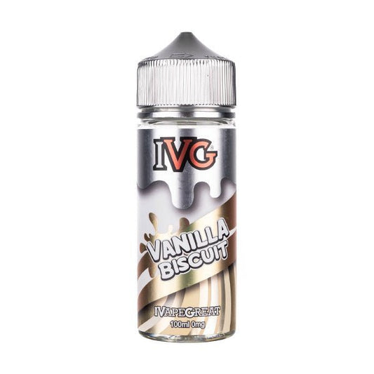BUY 1 GET 1 FREE | Vanilla Biscuit 100ml Shortfill by IVGVAPE INDIA - Vape India