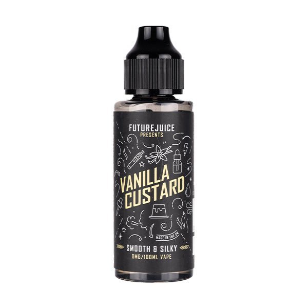 BUY 1 GET 1 FREE | Vanilla Custard 100ml Shortfill E - Liquid by Future JuiceVAPE INDIA - Vape India