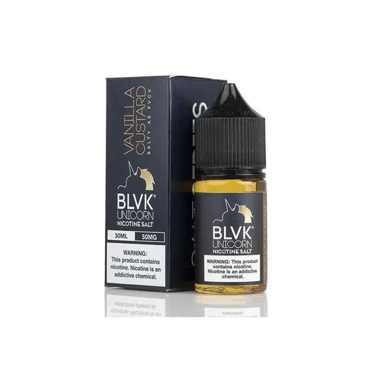 BUY 1 GET 1 FREE | Vanilla Custard - BLVK Salt | 30ML Vape Juice | 35MG | Vape India - Vape India