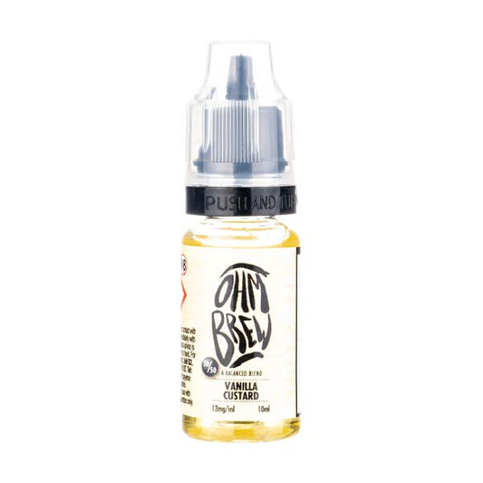 BUY 1 GET 1 FREE | Vanilla Custard E - Liquid Nic Salt by Ohm BrewVAPE INDIA - Vape India