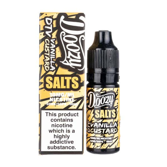 BUY 1 GET 1 FREE | Vanilla Custard Nic Salt E - Liquid by DoozyVAPE INDIA - Vape India