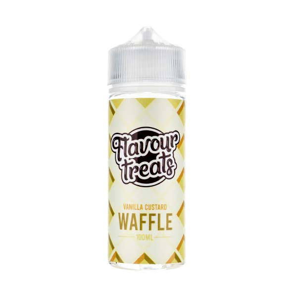 BUY 1 GET 1 FREE | Vanilla Custard Waffle 100ml Shortfill E - Liquid by Flavour TreatsVAPE INDIA - Vape India