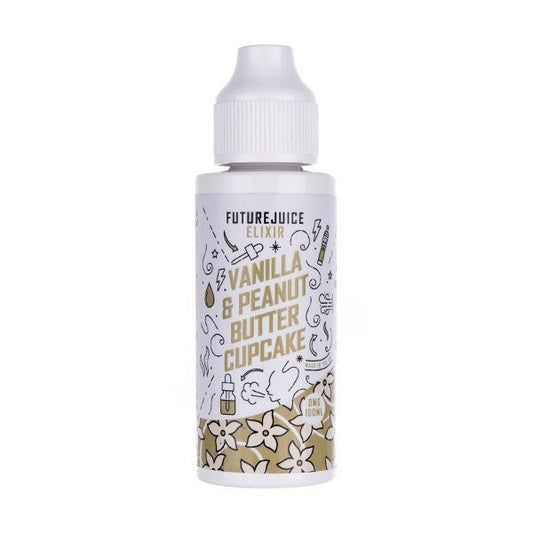 BUY 1 GET 1 FREE | Vanilla & Peanut Butter Cupcake 100ml Shortfill E - Liquid by Future Juice ElixirsVAPE INDIA - Vape India