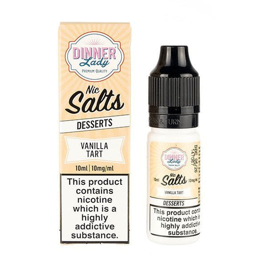 BUY 1 GET 1 FREE | Vanilla Tart Nic Salt E - Liquid by Dinner LadyVAPE INDIA - Vape India