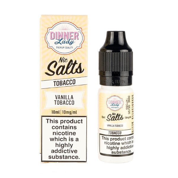BUY 1 GET 1 FREE | Vanilla Tobacco Nic Salt E - Liquid by Dinner LadyVAPE INDIA - Vape India