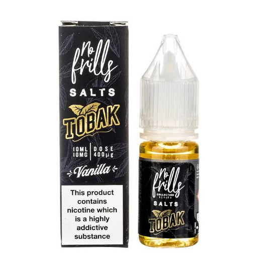 BUY 1 GET 1 FREE | Vanilla Tobacco Nic Salt E - Liquid by No FrillsVAPE INDIA - Vape India