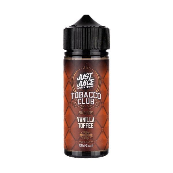 BUY 1 GET 1 FREE | Vanilla Toffee Tobacco 100ml Shortfill E - Liquid by Just JuiceVAPE INDIA - Vape India