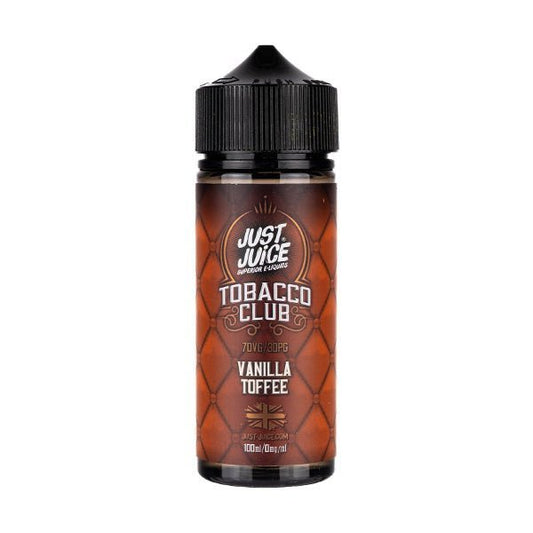 BUY 1 GET 1 FREE | Vanilla Toffee Tobacco 100ml Shortfill E - Liquid by Just JuiceVAPE INDIA - Vape India