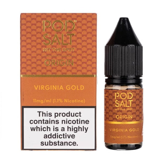 BUY 1 GET 1 FREE | Virginia Gold Nic Salt by Pod Salt OriginVAPE INDIA - Vape India