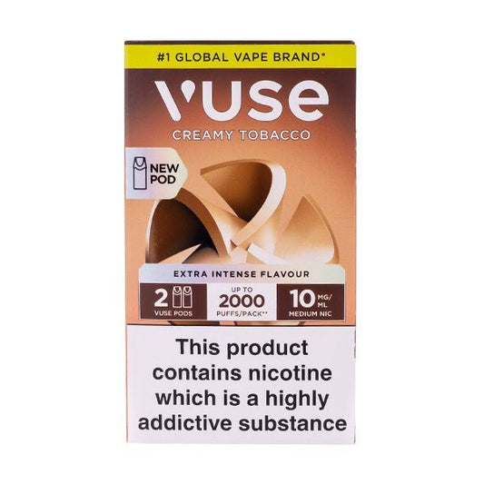 BUY 1 GET 1 FREE | VPro NS Creamy Tobacco Vuse Pro Pod Nic Salt RefillsVAPE INDIA - Vape India