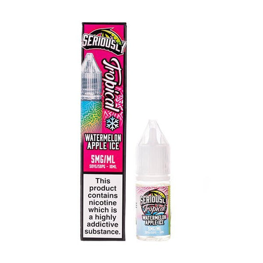 BUY 1 GET 1 FREE | Watermelon Apple Ice Nic Salt E - Liquid by Seriously TropicalVAPE INDIA - Vape India