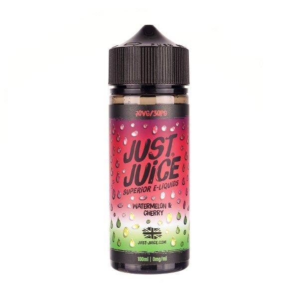 BUY 1 GET 1 FREE | Watermelon & Cherry 100ml Shortfill E - Liquid by Just JuiceVAPE INDIA - Vape India