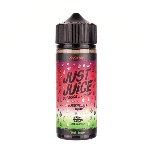 BUY 1 GET 1 FREE | Watermelon & Cherry 100ml Shortfill E - Liquid by Just JuiceVAPE INDIA - Vape India