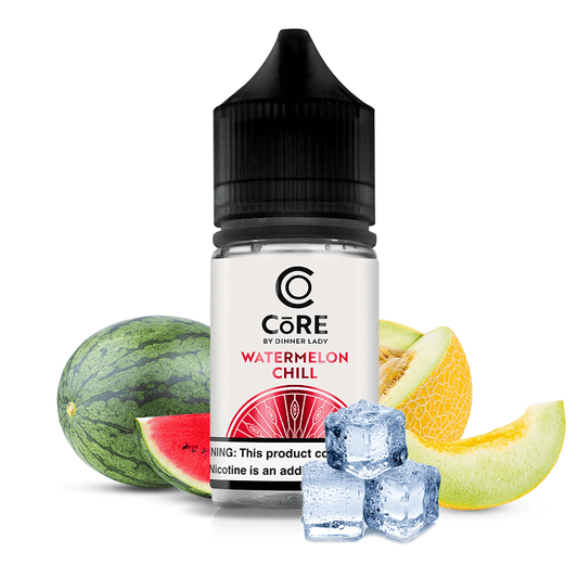 BUY 1 GET 1 FREE | Watermelon Chill - Core Salt by Dinner Lady | 30ML Vape Juice | 20MG, 30MG, 50MG | Vape India - Vape India