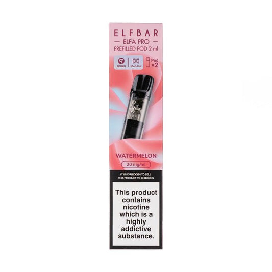 BUY 1 GET 1 FREE | Watermelon Elfa Pro Prefilled Pods by Elf BarVAPE INDIA - Vape India