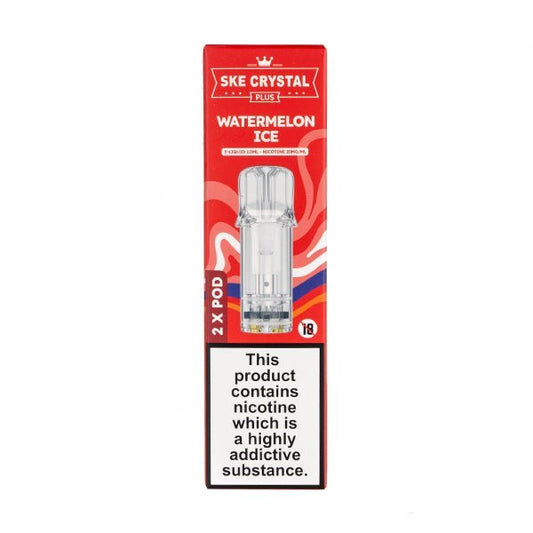 BUY 1 GET 1 FREE | Watermelon Ice Crystal Plus Prefilled Pods by SKEVAPE INDIA - Vape India