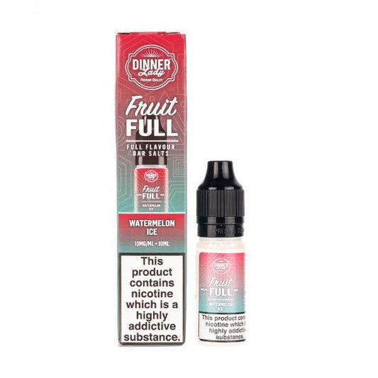 BUY 1 GET 1 FREE | Watermelon Ice Nic Salt E - Liquid by Dinner Lady Fruit Full Bar SaltsVAPE INDIA - Vape India