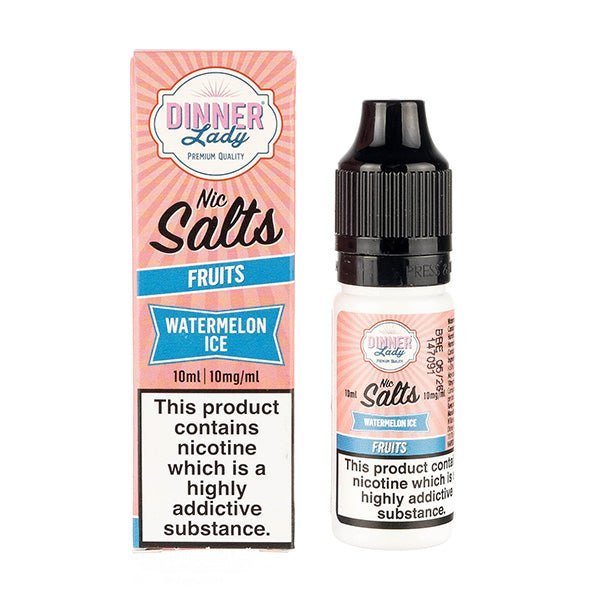 BUY 1 GET 1 FREE | Watermelon Ice Nic Salt E - Liquid by Dinner LadyVAPE INDIA - Vape India