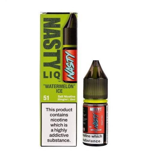 BUY 1 GET 1 FREE | Watermelon Ice Nic Salt E - Liquid by Nasty LiqVAPE INDIA - Vape India