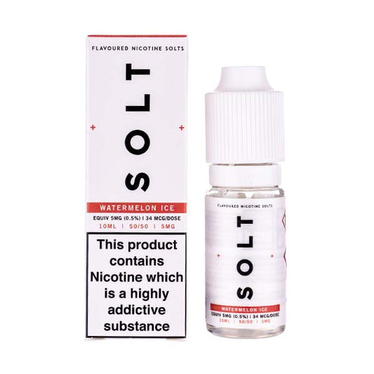 BUY 1 GET 1 FREE | Watermelon Ice Nic Salt E - Liquid by SOLTVAPE INDIA - Vape India