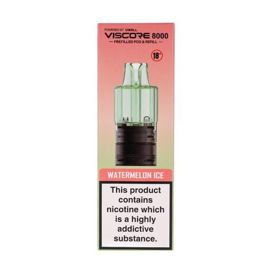BUY 1 GET 1 FREE | Watermelon Ice Viscore Prefilled Pods by UWELLVAPE INDIA - Vape India