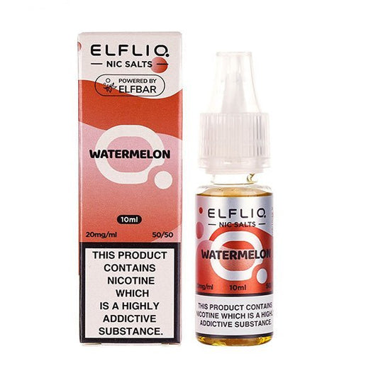 BUY 1 GET 1 FREE | Watermelon Nic Salt E - Liquid by Elf Bar ELFLIQVAPE INDIA - Vape India