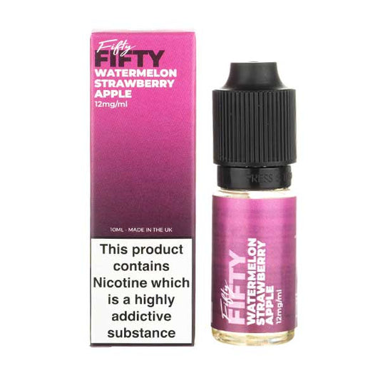BUY 1 GET 1 FREE | Watermelon Strawberry Apple E - Liquid by VS Fifty FiftyVAPE INDIA - Vape India
