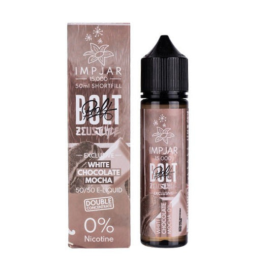 BUY 1 GET 1 FREE | White Chocolate Mocha 50ml (50/50) Shortfill by Imp Jar & Zeus BoltVAPE INDIA - Vape India