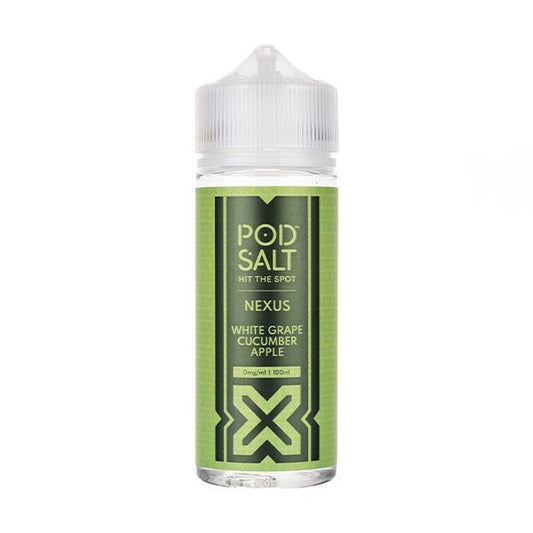 BUY 1 GET 1 FREE | White Grape Cucumber Apple 100ml Shortfill E - Liquid by Pod Salt NexusVAPE INDIA - Vape India