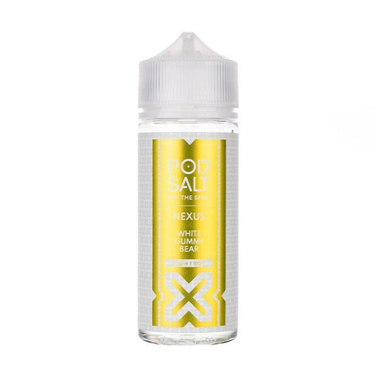 BUY 1 GET 1 FREE | White Gummy Bear 100ml Shortfill E - Liquid by Pod Salt NexusVAPE INDIA - Vape India