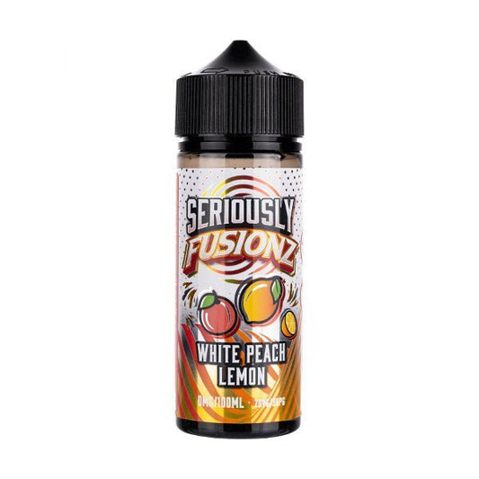 BUY 1 GET 1 FREE | White Peach Lemon 100ml Shortfill by Seriously FusionzVAPE INDIA - Vape India