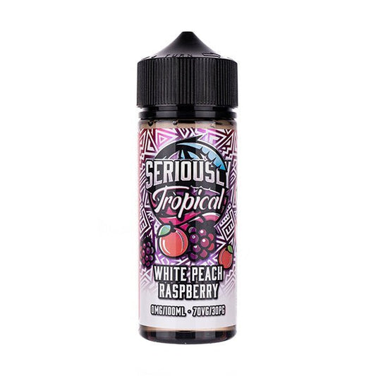 BUY 1 GET 1 FREE | White Peach Raspberry 100ml Shortfill E - Liquid by Seriously TropicalVAPE INDIA - Vape India